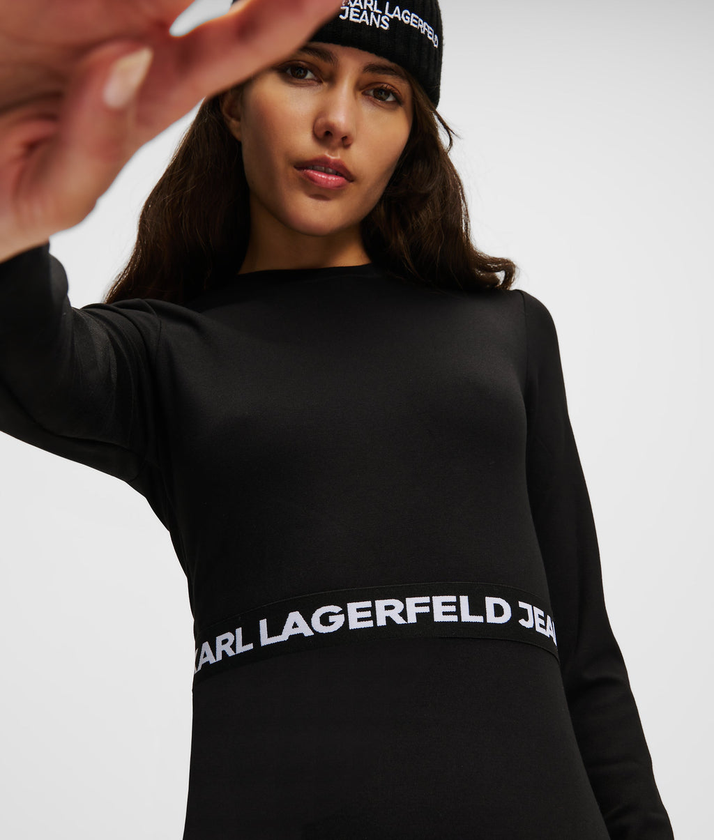 LONG-SLEEVED T-SHIRT DRESS