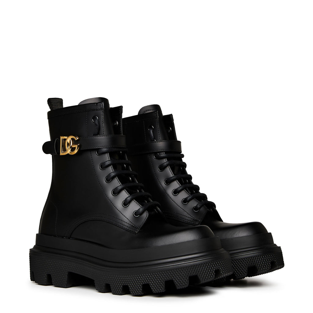 Trek Solid Calfskin Ankle Boots