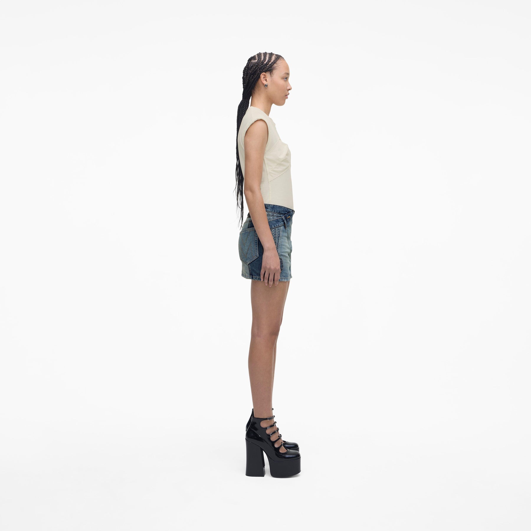 Patent Leather Kiki Ankle Boots