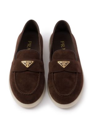 Suede loafers