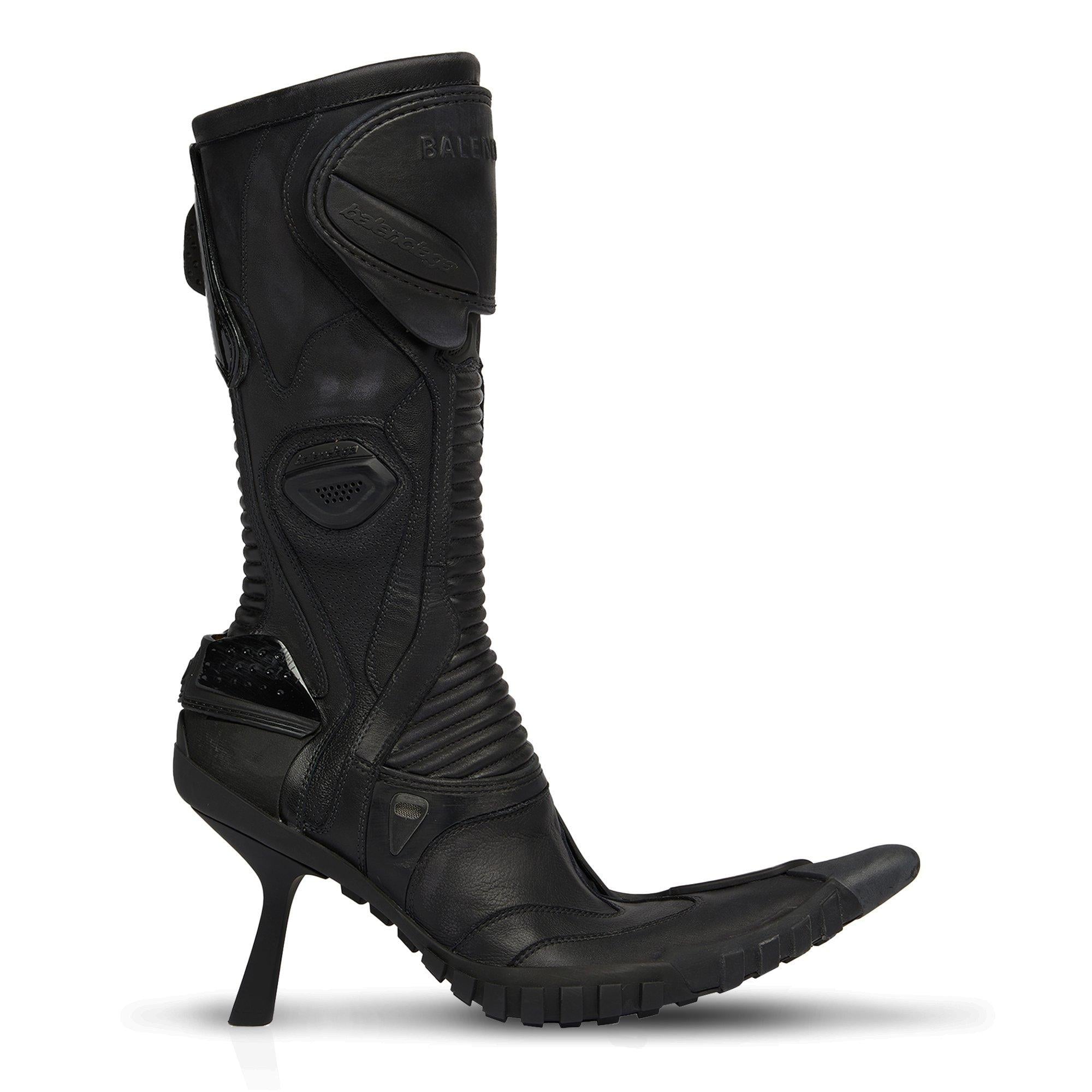 Biker 90mm Leather Boot