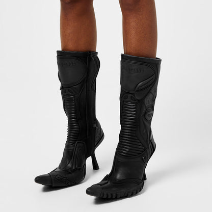 Biker 90mm Leather Boot