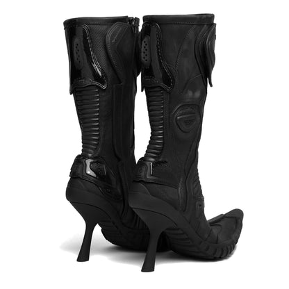 Biker 90mm Leather Boot