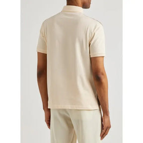 Gucci Men’s GG Supreme Monogrammed Panelled Polo Shirt
