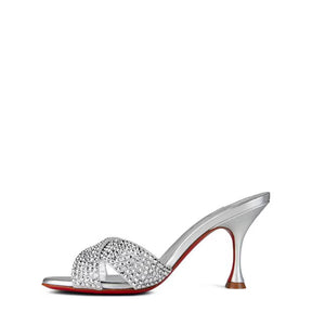 MARIZA IS BACK EMBELLISHED 85MM LEATHER MULES