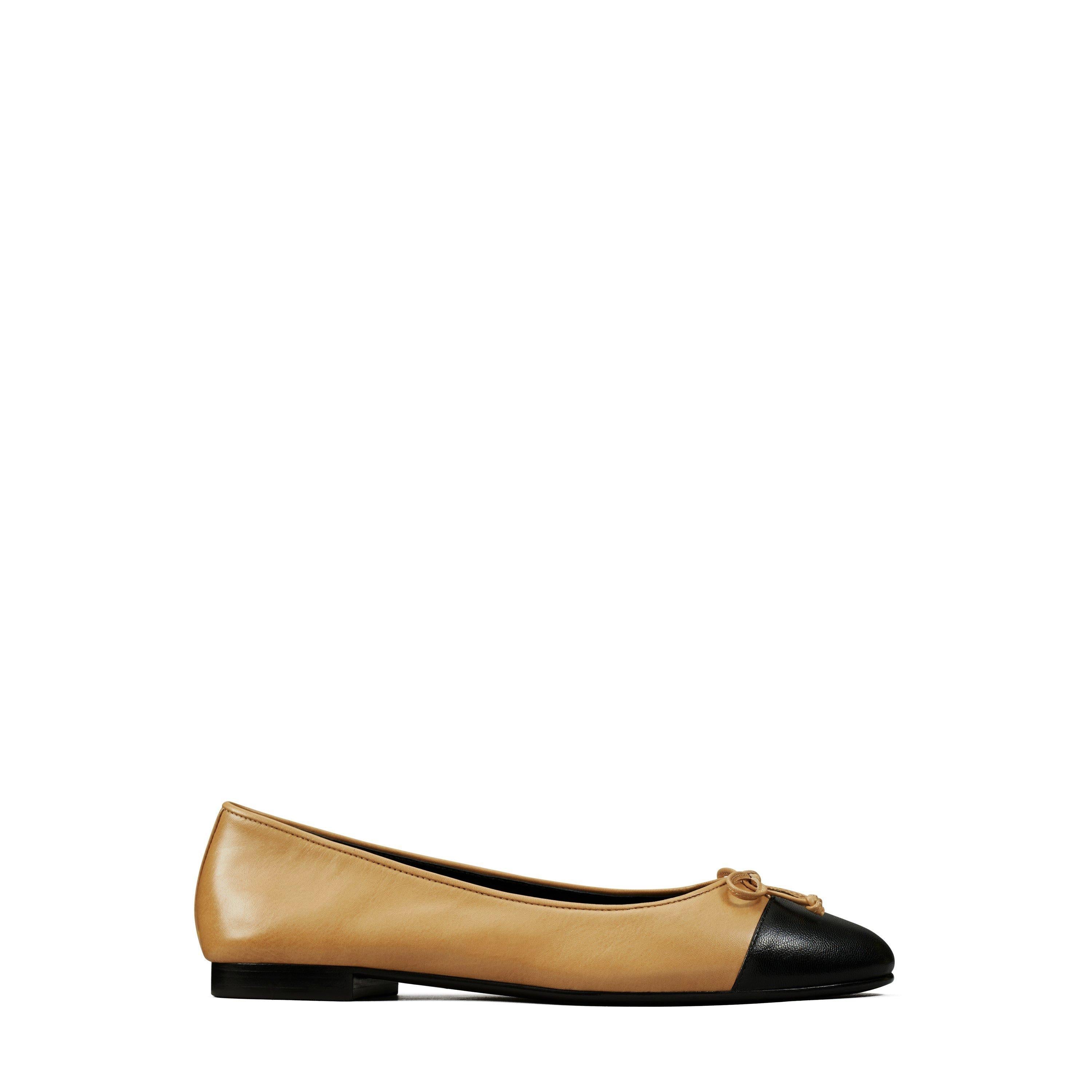 Cap-Toe Ballet Flats