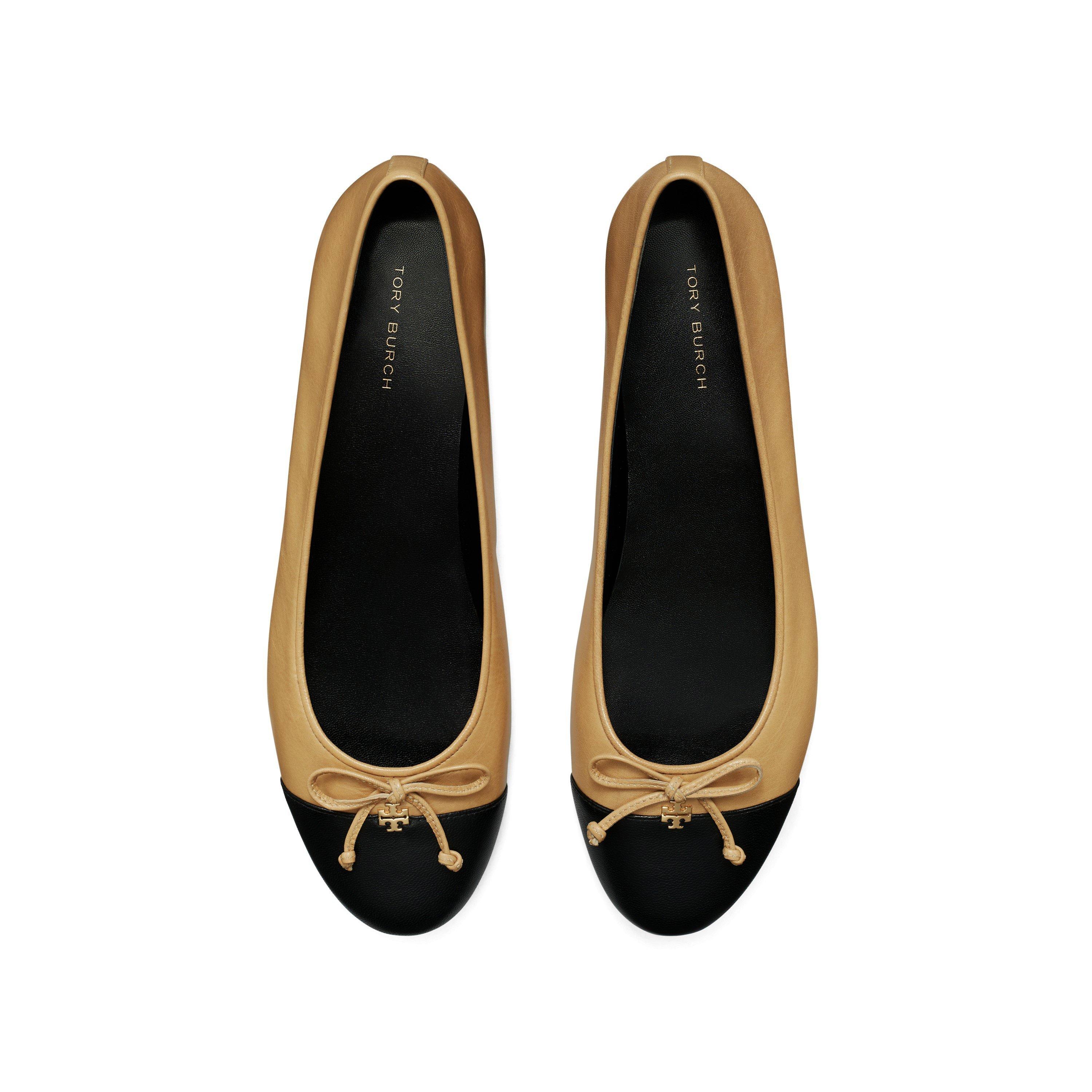 Cap-Toe Ballet Flats