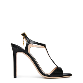 Shiny T-Bar Stilettos