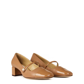 Elisa 45 Leather Pumps