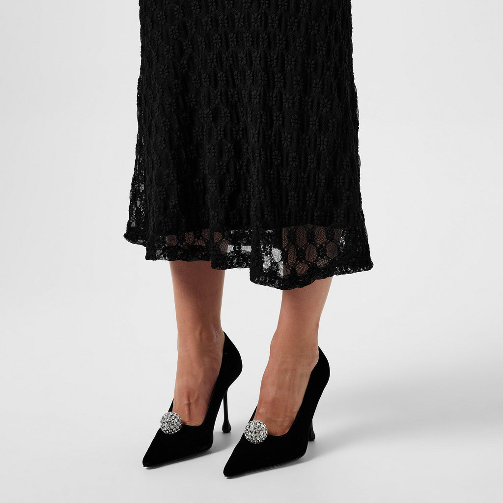 Orb Black 95mm Pumps