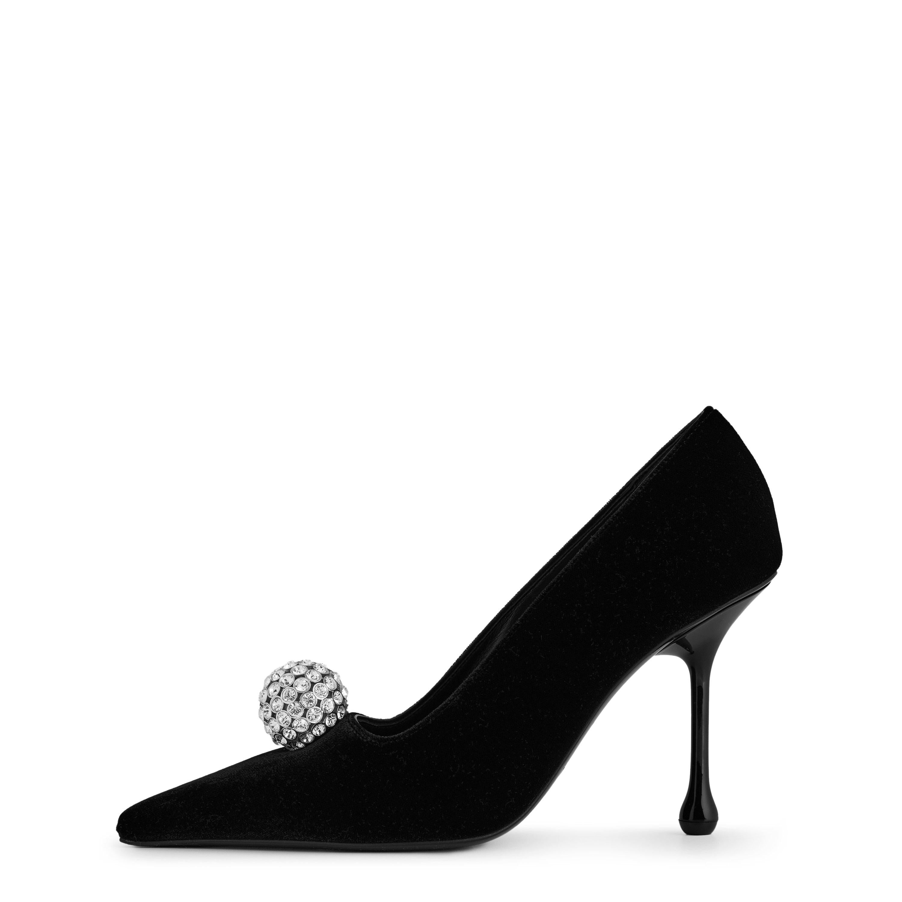 Orb Black 95mm Pumps