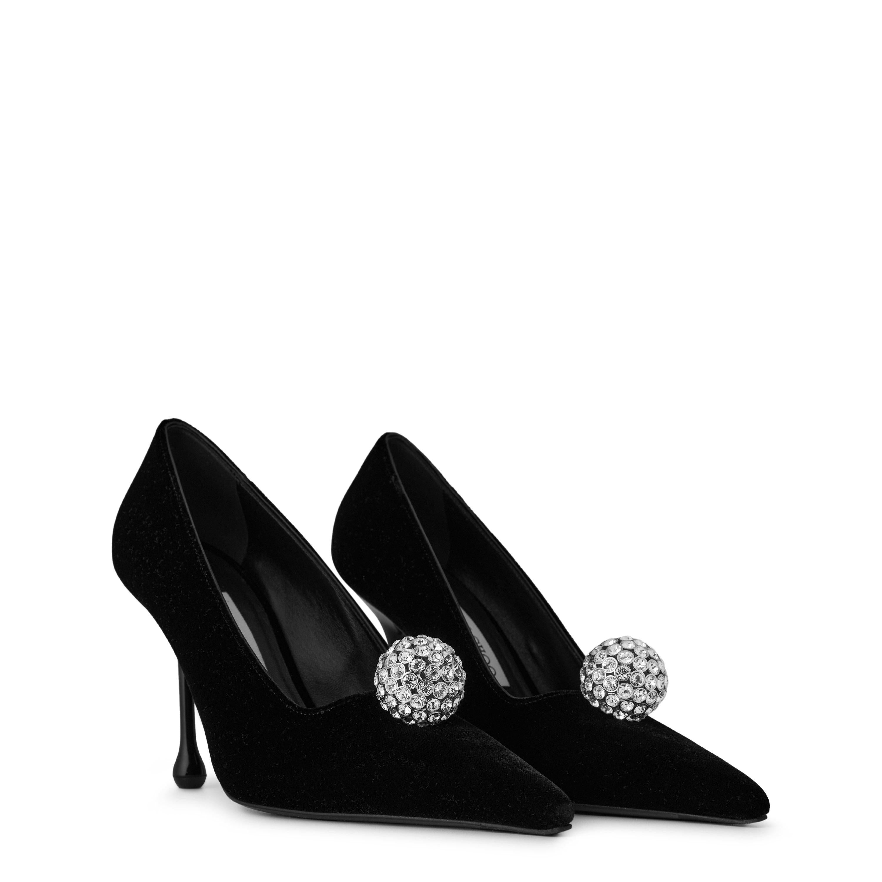 Orb Black 95mm Pumps