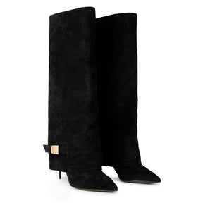 Uma Suede Knee High Boots