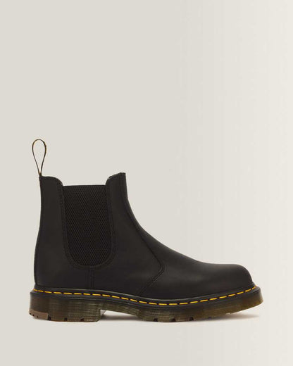 2976 Slip Resistant Leather Chelsea Boots — Black