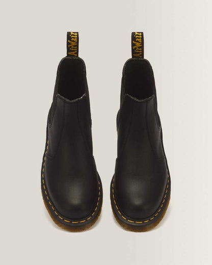 2976 Slip Resistant Leather Chelsea Boots — Black