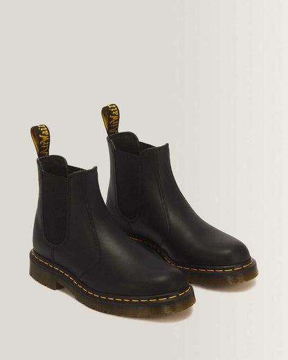 2976 Slip Resistant Leather Chelsea Boots — Black
