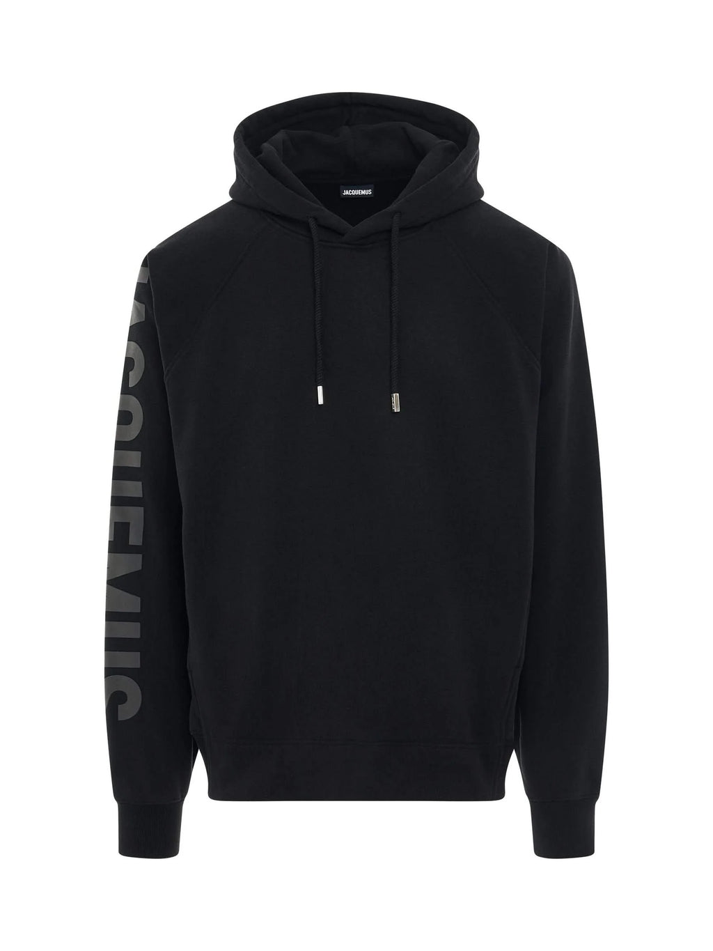 Typo Logo Hoodie in Black