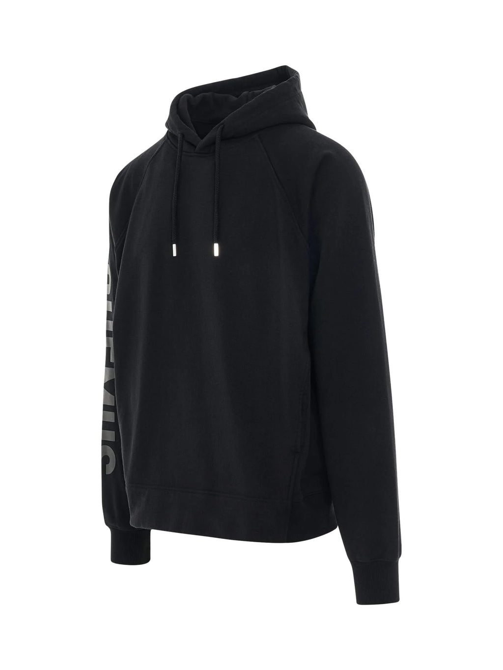 Typo Logo Hoodie in Black