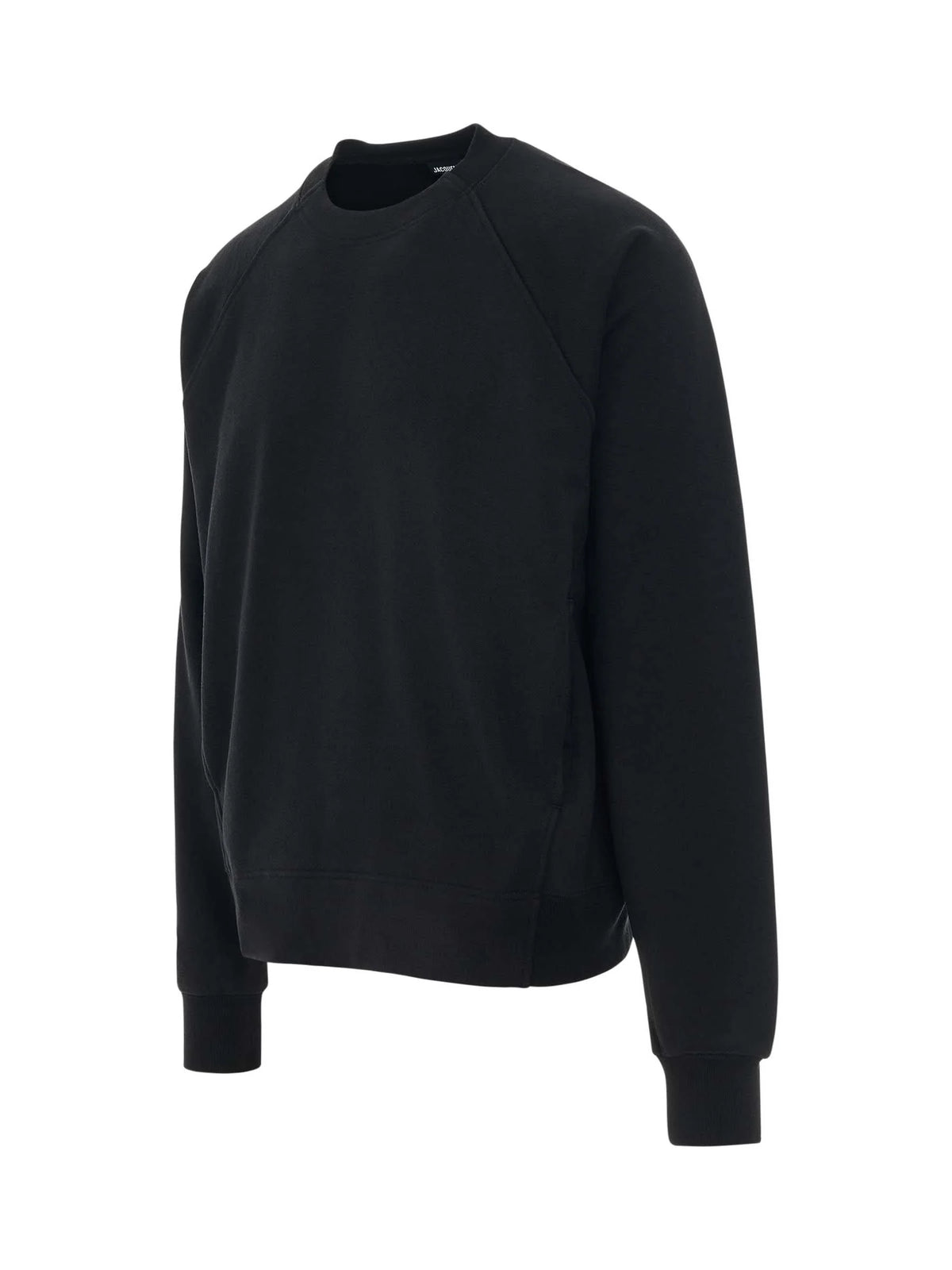 Typo Sleeve Logo Sweatshirt in Black