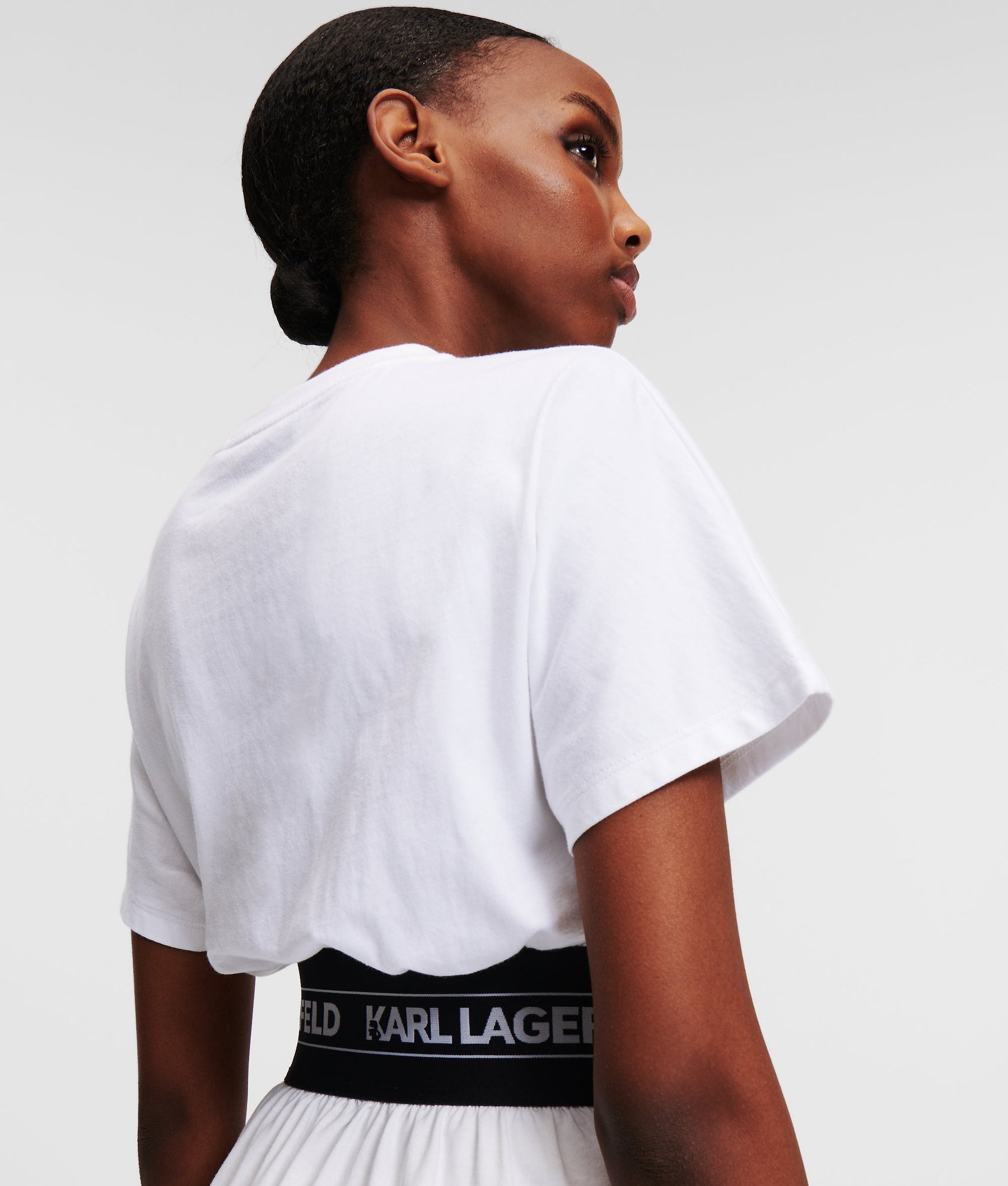 LOGO TAPE T-SHIRT DRESS