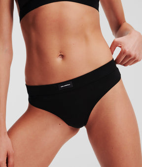 ESSENTIAL LOGO THONG