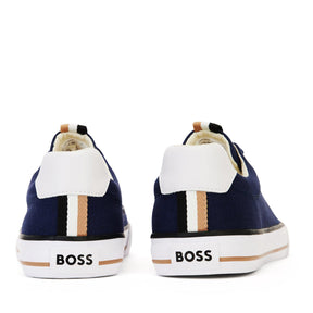Aiden Tenn Canvas Trainers