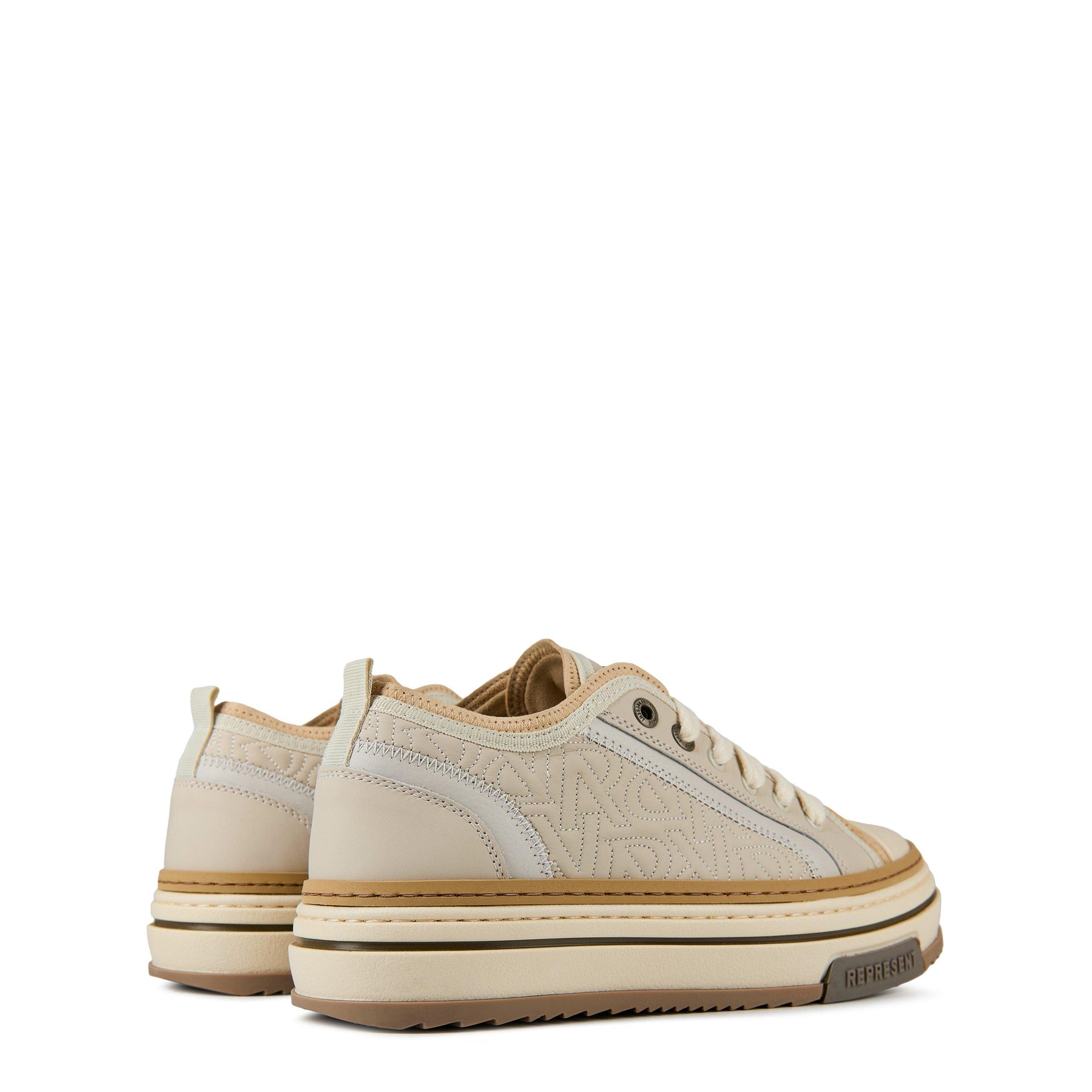 Men's X Low Trainers, Layered Design, Chunky Laces