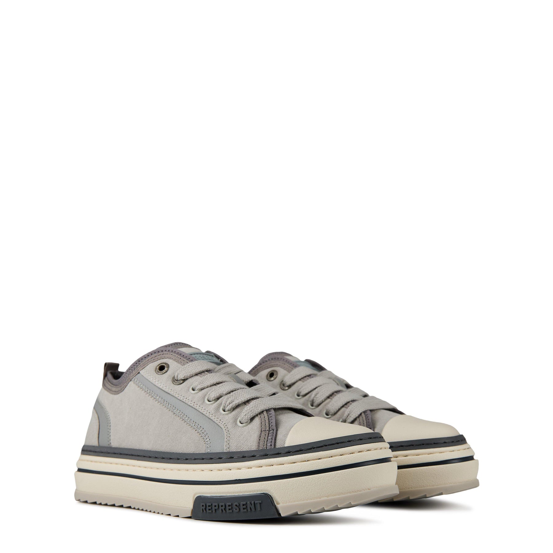 Men's X Low Trainers, Layered Design, Chunky Laces