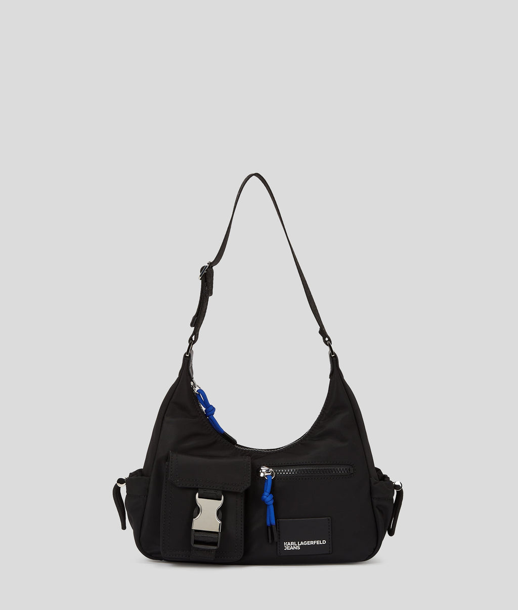 KLJ STREET NYLON SHOULDER BAG