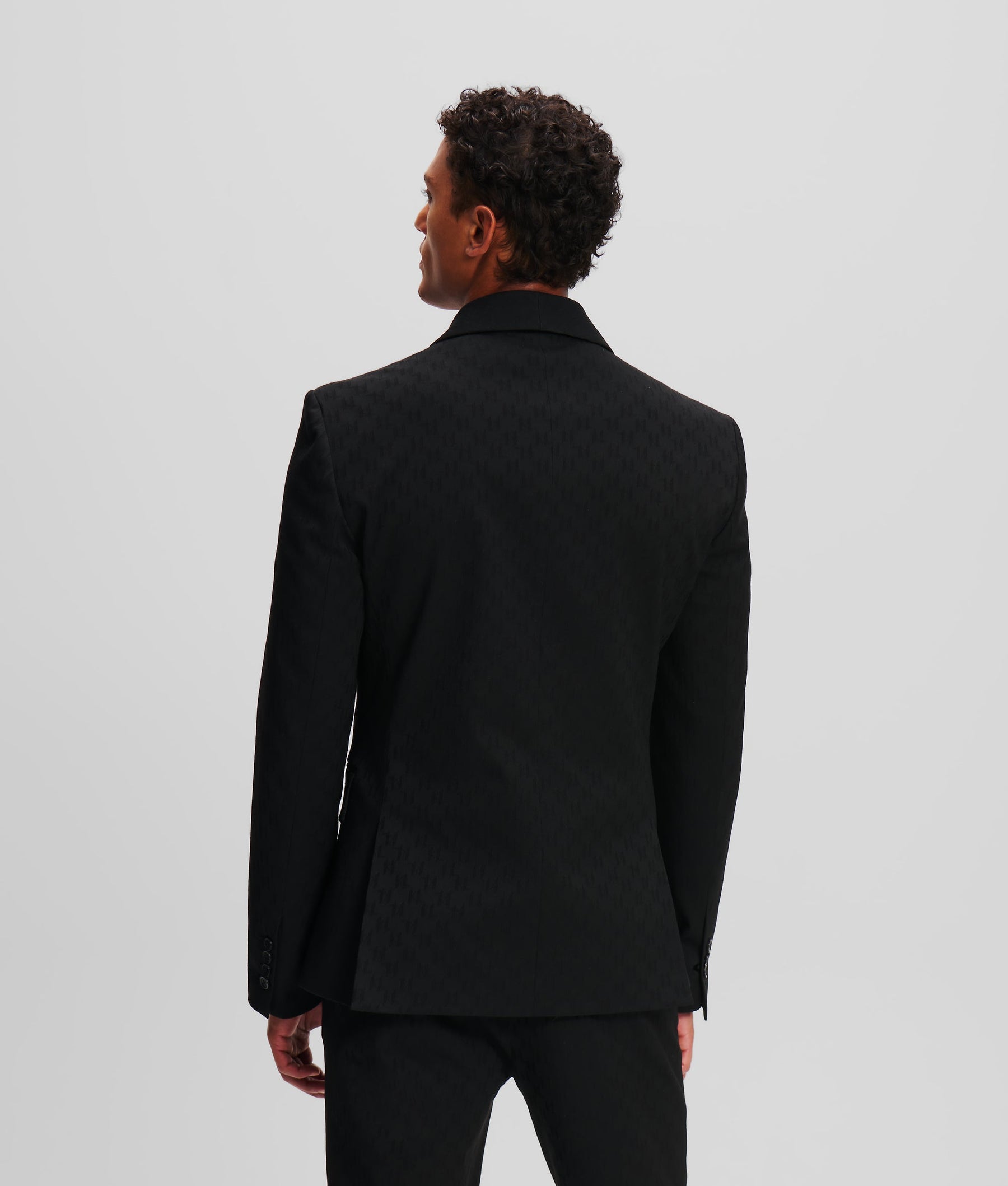 MONOGRAM DOUBLE-BREASTED BLAZER