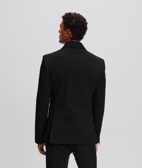 MONOGRAM DOUBLE-BREASTED BLAZER