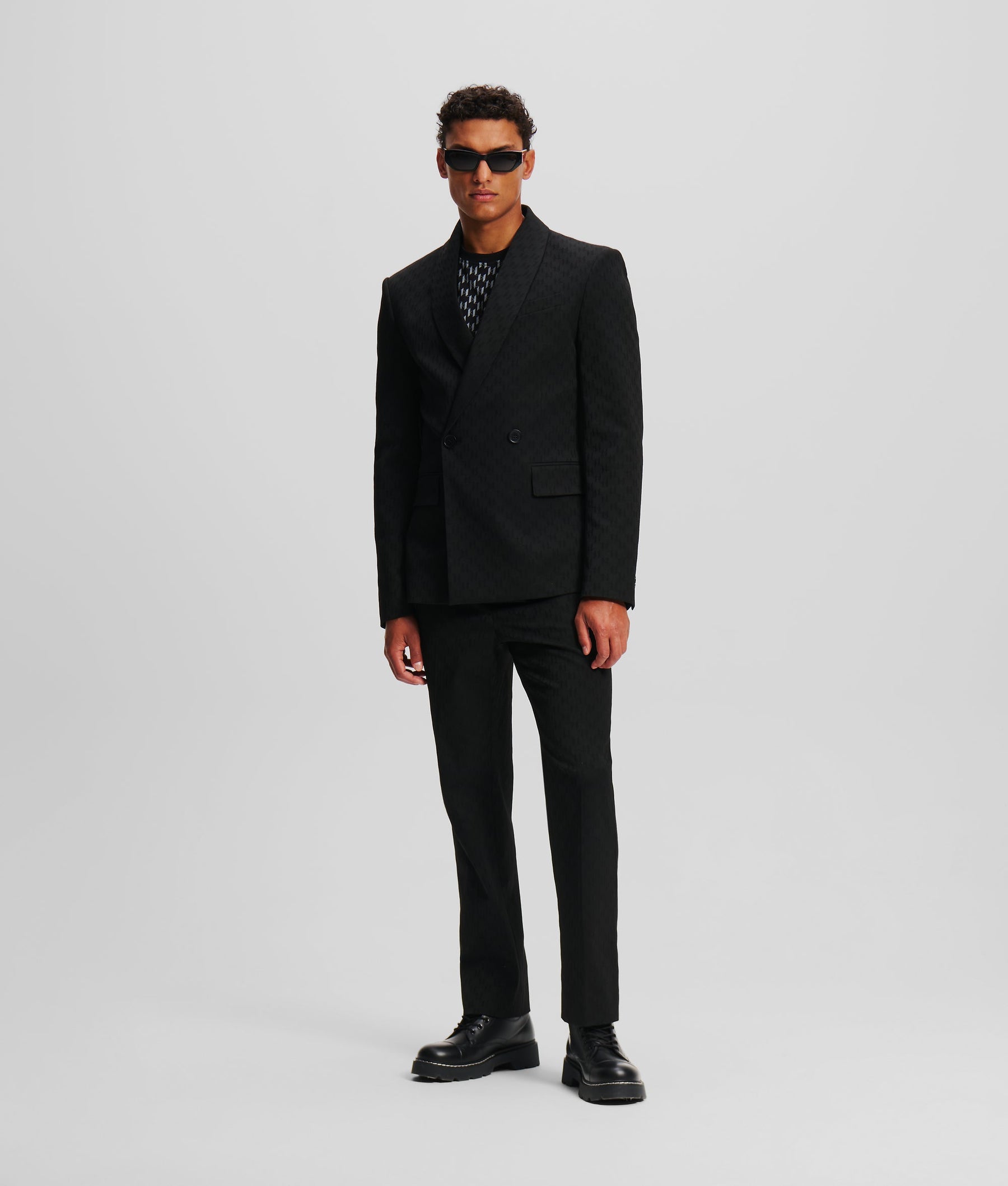 MONOGRAM DOUBLE-BREASTED BLAZER