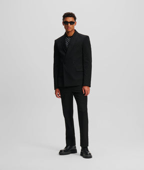 MONOGRAM DOUBLE-BREASTED BLAZER