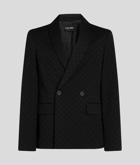 MONOGRAM DOUBLE-BREASTED BLAZER