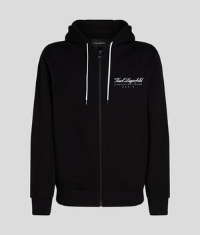 HOTEL KARL ZIP-UP LOUNGEWEAR HOODIE