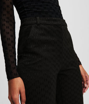 MONOGRAM TAILORED TROUSERS