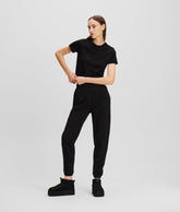 MONOGRAM RHINESTONE SWEATPANTS