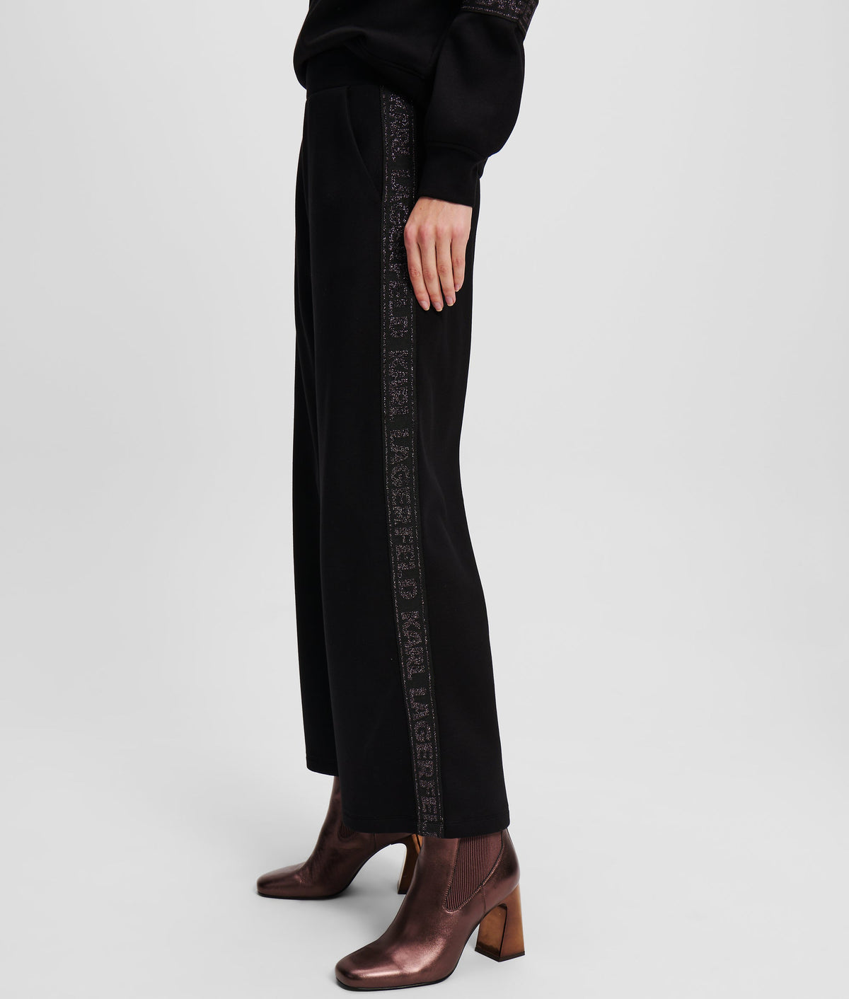 GLITTER LOGO TAPE CULOTTES