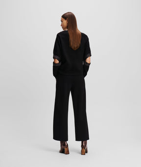 GLITTER LOGO TAPE CULOTTES