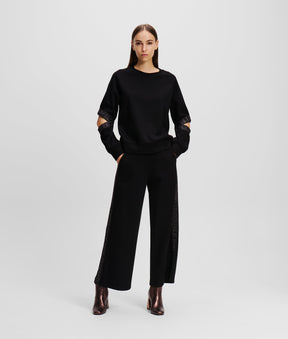 GLITTER LOGO TAPE CULOTTES