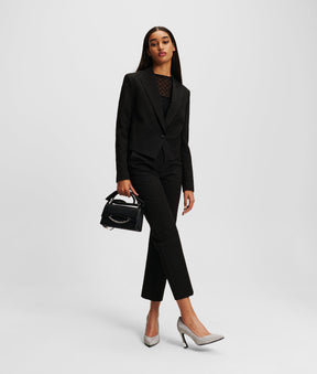 MONOGRAM CROPPED BLAZER