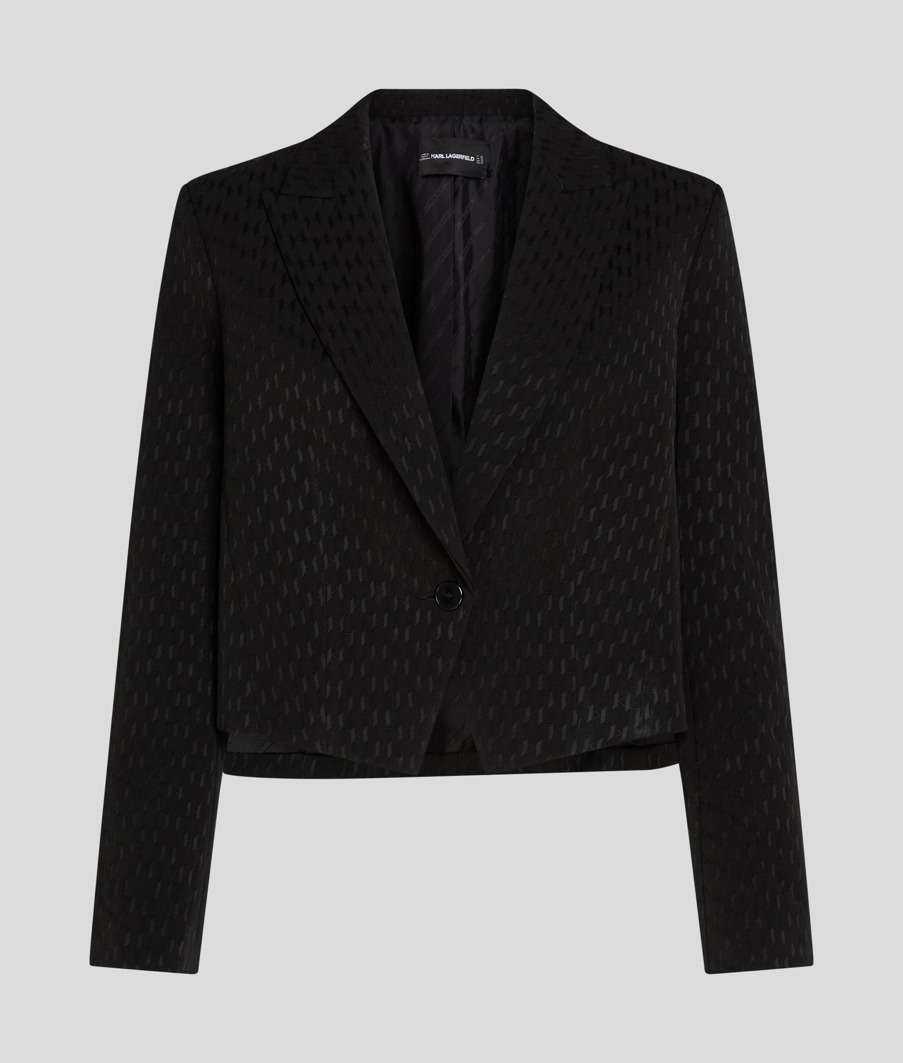 MONOGRAM CROPPED BLAZER