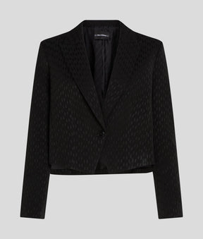 MONOGRAM CROPPED BLAZER