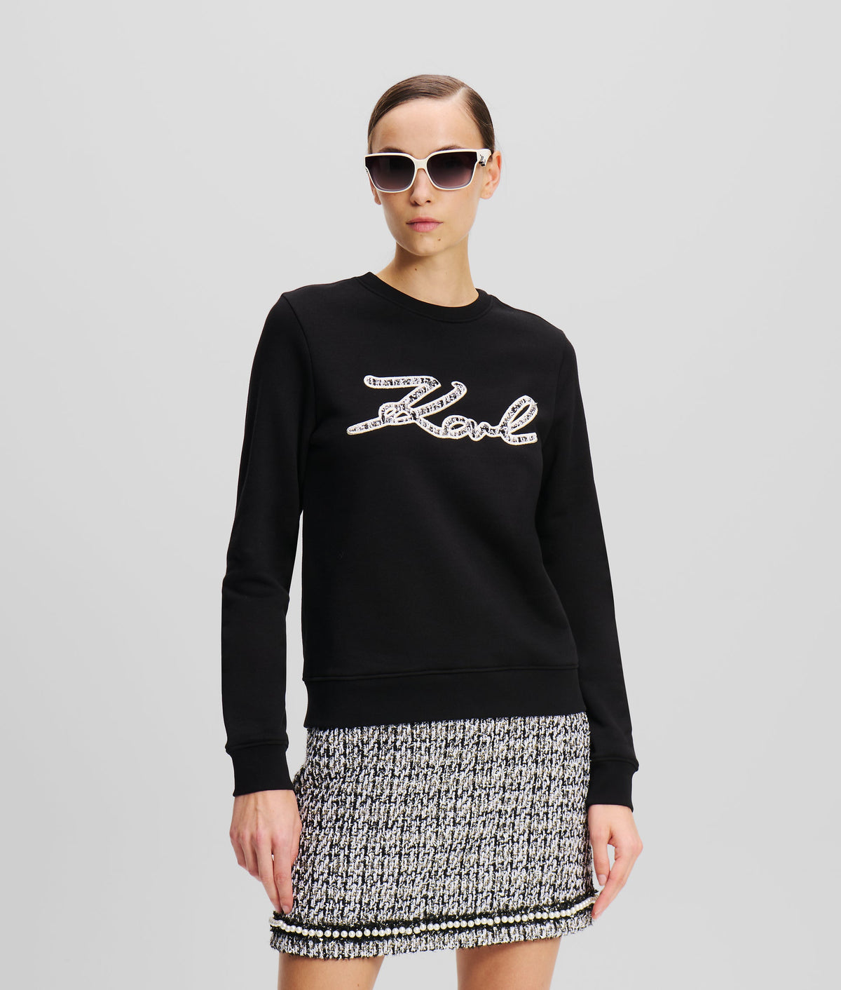 BOUCLÉ SIGNATURE SWEATSHIRT