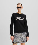 BOUCLÉ SIGNATURE SWEATSHIRT