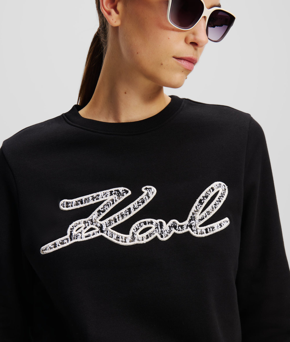 BOUCLÉ SIGNATURE SWEATSHIRT