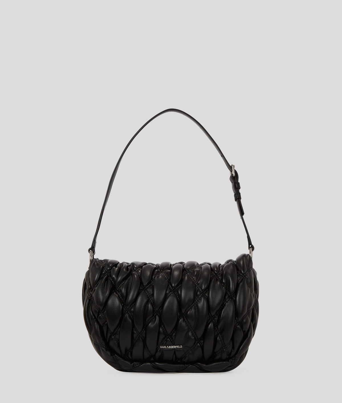 K/SIGNATURE QUILTED SHOULDER BAG