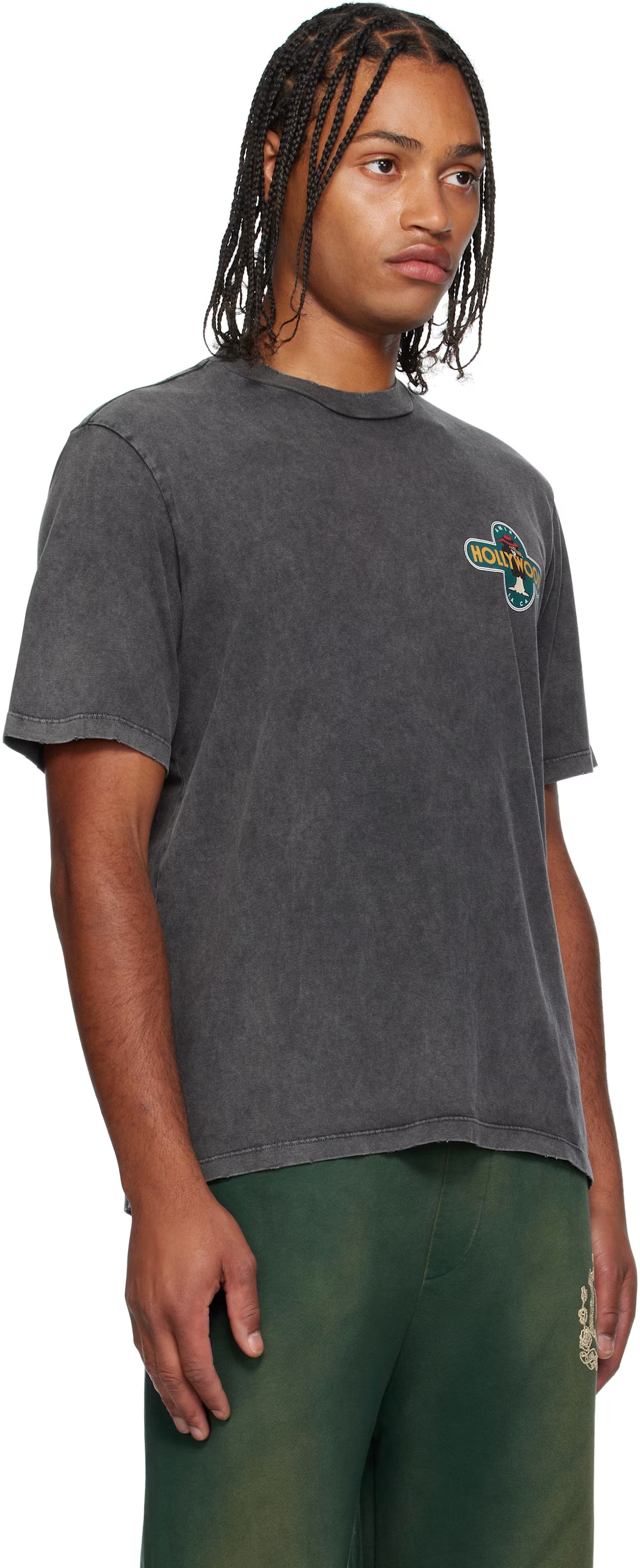 Gray 'Hollywood' Wolf T-shirt
