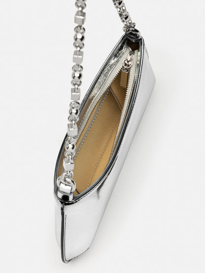 The small Bisou Chaine Silver