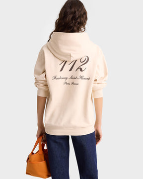 Faubourg Hoodie - Cream/Chocolate